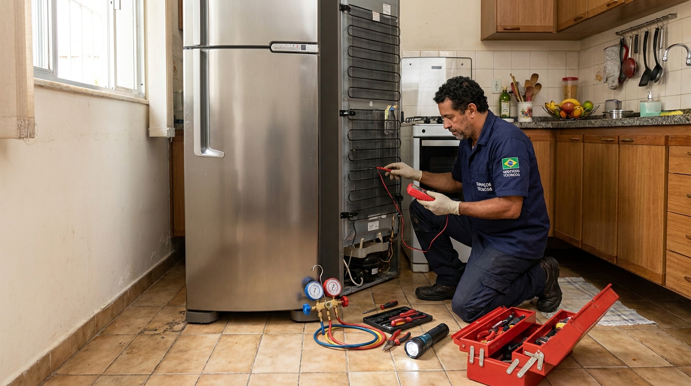 Técnico de geladeira perto de mim em Uberlândia‑MG